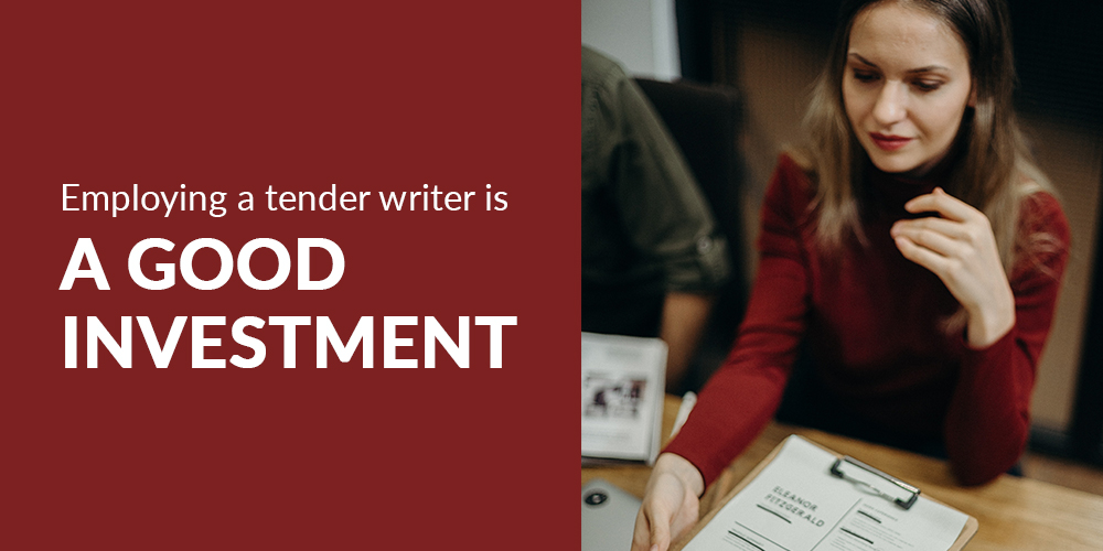 Employing a tender writer is a good investment