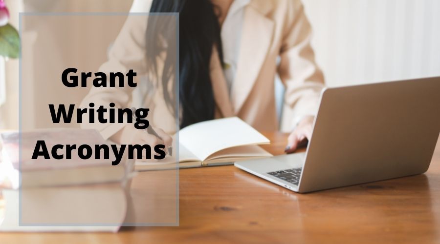 Grant Writing Acronyms