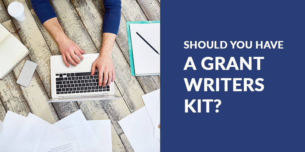 Should you have A Grant Writer Kit